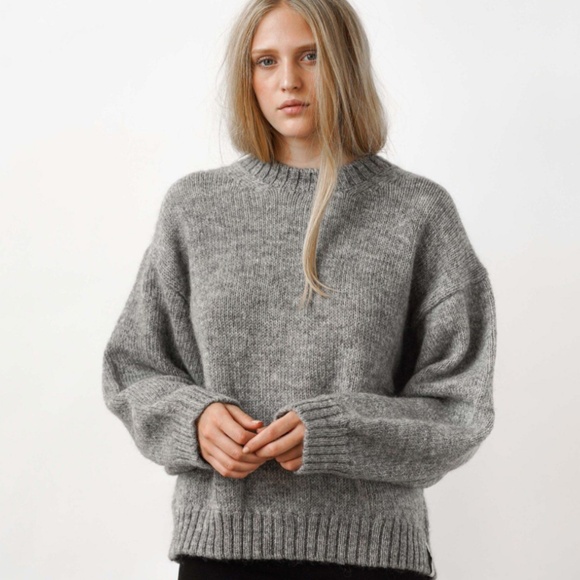 Residus Ire Mottled Grey Sweater - Picture 6 of 7